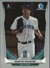 2014 Bowman Chrome Mini Factory Set #126 Austin Cousino - BB