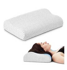 Neck Pillow for Sleeping, Travel Pillow, Camping Pillow, Ergonomic Memory Foam.