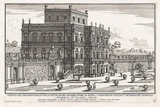 Villa Doria Pamphili Roma Roma Roma - Alessandro Specchio incisione su rame 1699