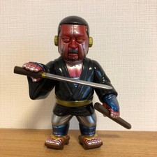 Samurai Doll Oedo Robots Zatoichi Robot Sugoroku Board Figure Used Japan