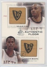 2000 SP Game Floor Edition Authentic Combos Kenyon Martin Stephen Jackson 0dp1