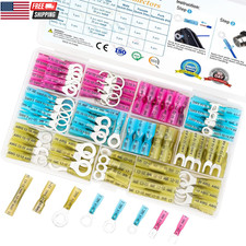 120PCS Heat Shrink Wire Connectors Kit Waterproof Automotive Marine Electrical