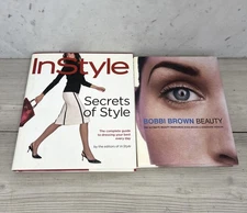 Lot Of 2 Beauty And Style, HC Books, Bobbi Brown In Style Books