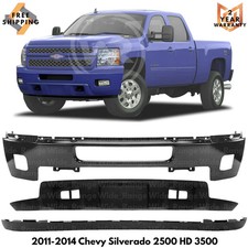 Front Bumper Paintable Air Dam Kit For 2011-2014 Chevy Silverado 2500 Hd 3500