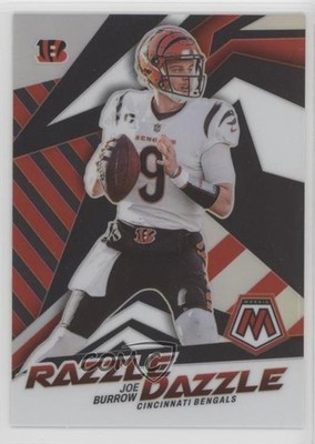 2022 Panini Mosaic Razzle Dazzle Joe Burrow #RD-5 17tx