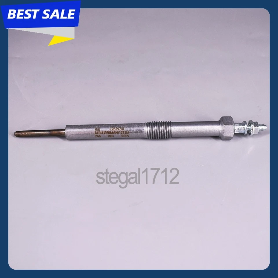 8Pcs OEM #9G 12639701 Glow Plugs for LMM LML LBZ Silverado Sierra Duramax 6.6L - Image 4 of 4