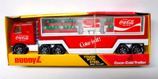 Vintage 1983 Buddy L 14" Super Brute Mack Coca Cola Trailer Truck, NEW in Box