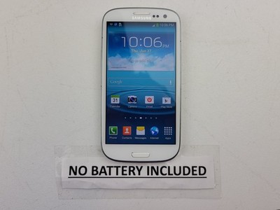 Samsung Galaxy S III (S3) (SGH-T999L) 16GB - White (T-Mobile) Smartphone - H6914