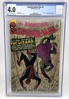 Amazing Spider-Man #6 CGC 4.0 - Origin & 1st Appearance of the Lizard 1963