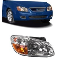 Halogen Headlight Assembly Clear Lens Headlamp Passenger Side For 2007 Right