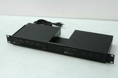 Crestron CEN-TVAV Control Module with ST-VC Volume Control on Module Rack Mount