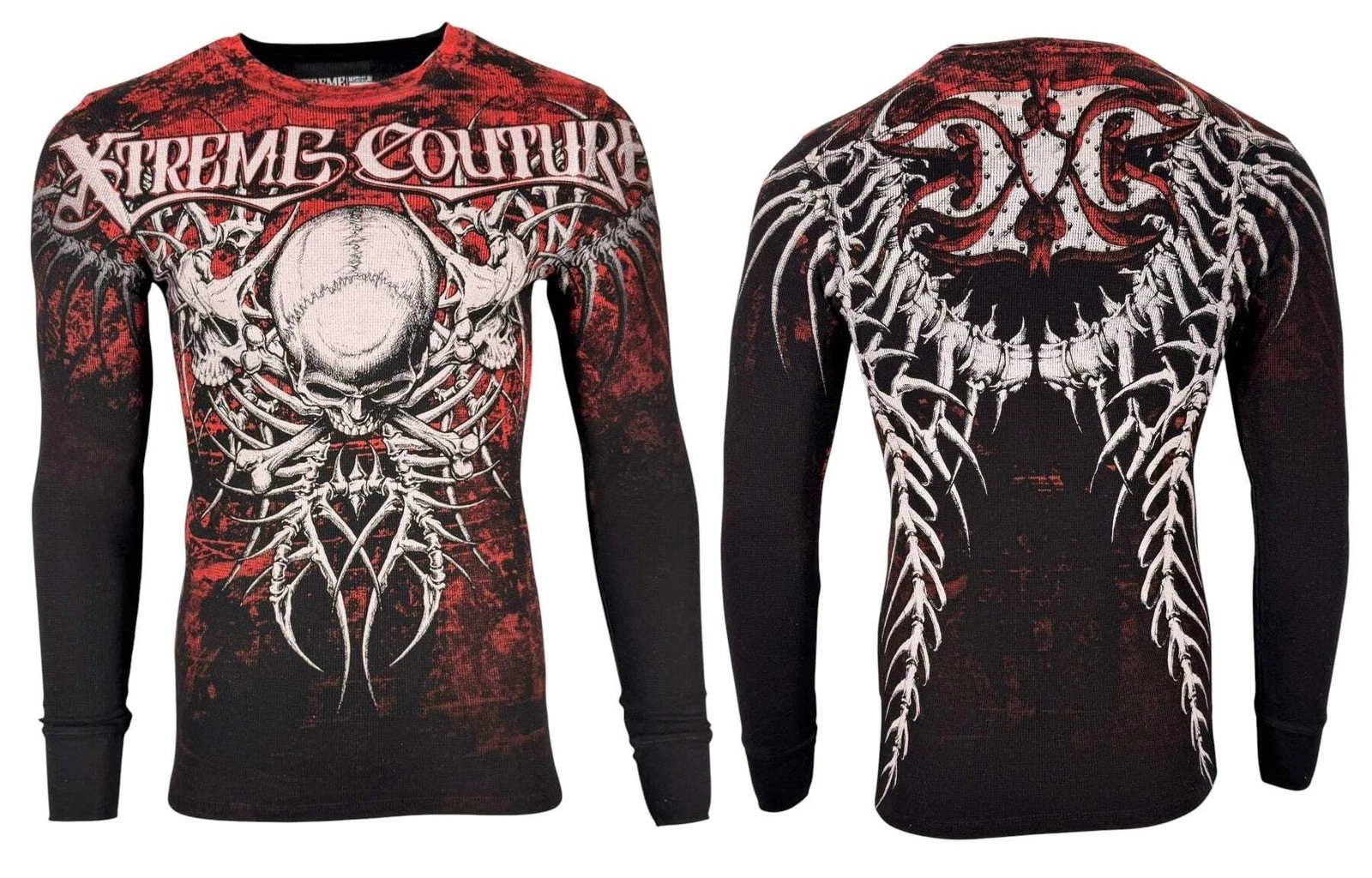 Xtreme Couture by Affliction Men's Thermal T-shirt Bare Bone
Opens in a new window or tab