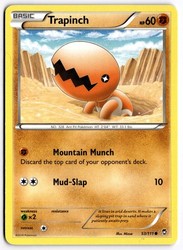 Trapinch 53/111 XY - Furious Fists Common