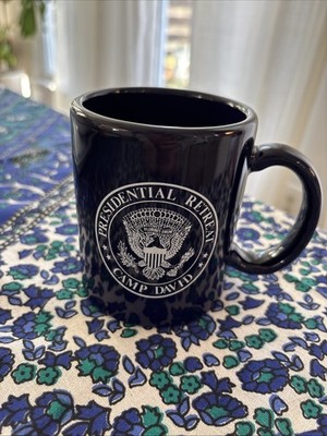 CAMP DAVID MUG. UNITED STATES PRESIDENTIAL RETREAT MUG. Made In USA Rare