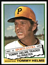 1976 Topps Tommy Helms #583T Pittsburgh Pirates