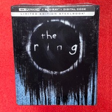 The Ring STEELBOOK 4K Ultra HD Blu-Ray UHD  Blu-Ray  Digital   NEW  