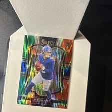 2025 Panini Select Jaxson Dart Rookie Prizm Premier Level #193 Giants Football