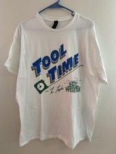 Rare Old Stock 90s Disney Store Tool Time Tim Allen TV Show Promo T Shirt XLARGE