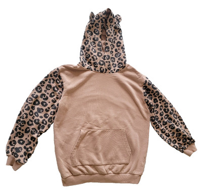 Leopard Hoodie for Girls (with little ears)