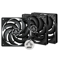 ARCTIC P12 PWM PST Slim (3xPack) 12cm 120mm Computer PC Case Cooling Fans