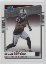 2020 Panini Chronicles Clearly Donruss Rated Rookie Red /199 Bryan Edwards 0c6