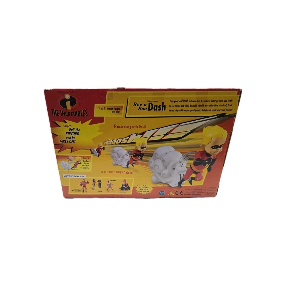 Juguete de tablero The Incredibles Rev'n Run de colección Hasbro Disney Pixar Foto 2 de 4
