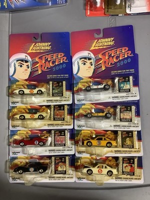 Johnny Lightning Speed Racer 2000 Set Of 8 W/Multiple Variations