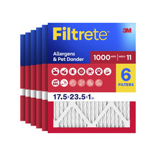 BIG SALE Filtrete MERV 11 MPR 1000 Allergen Defense Filter 6 Pack