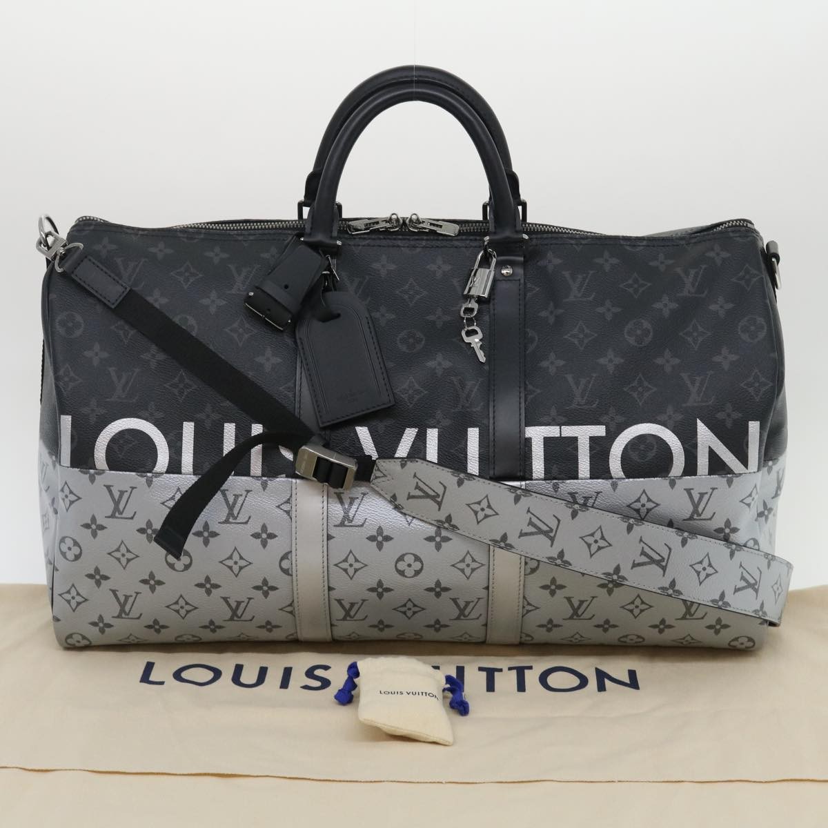 LOUIS VUITTON Eclipse Split Keepall Bandouliere 5… - image 12
