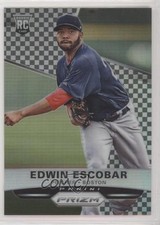 2015 Panini Prizm Black & White Checker Prizm 87/149 Edwin Escobar #189 fm0