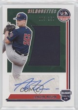 2022 Panini USA Baseball Stars & Stripes 5/250 Aaron Nixon #SIL-AN Auto uk2