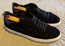 Zapatillas deportivas hombre Axel Arigato talla 12 limpias 90 cuero negro gamuza