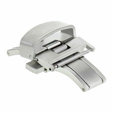 24MM DEPLOYMENT CLASP FOR THICKER STRAP RUBBER BREITLING LEATHER 3.5MM TO 5.5MM