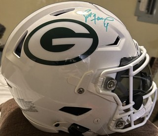 Brett Favre Green Bay Packers Signed Full Size Speed Flex Helmet RADTKE COA