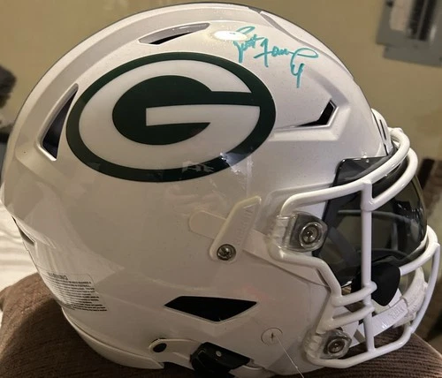 Brett Favre Green Bay Packers Signed Full Size Speed Flex Helmet RADTKE COA