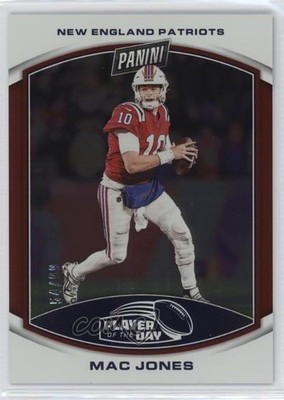 2023 Panini Player of the Day Red 54/99 Mac Jones #28 0s55