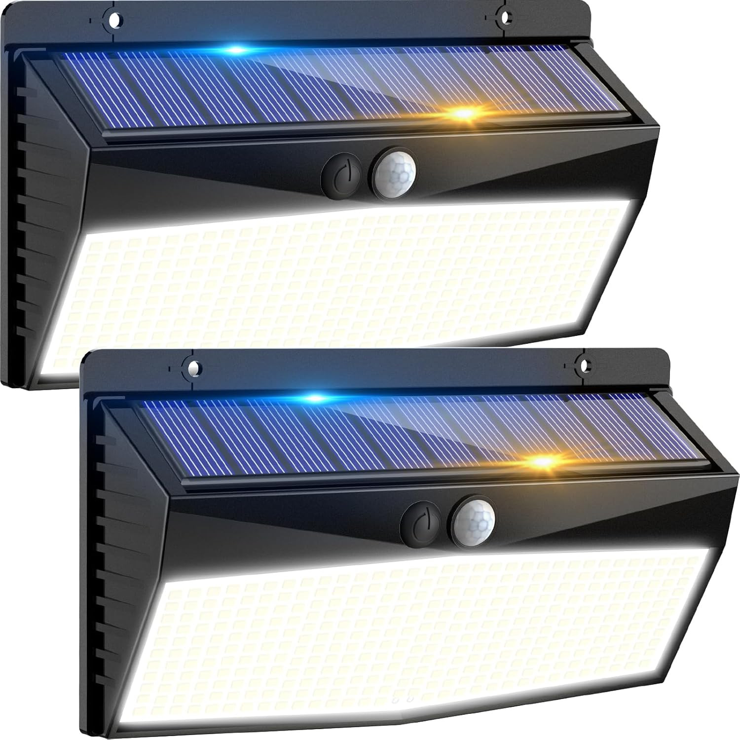 Luce Solare LED Esterno 368LED: Il Faretto Solare Definitivo con Sensore