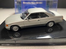 autoart 1/43 mercedes benz 500sec silver