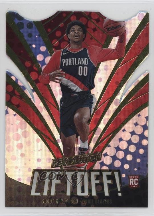 2023-24 Panini Revolution Liftoff! Scoot Henderson #7 13hz