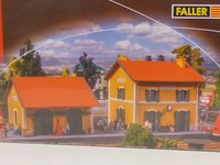 "Faller H0: 110154 Bahnhof \"GüSsing\" Bausatz - Neu Und Ovp"