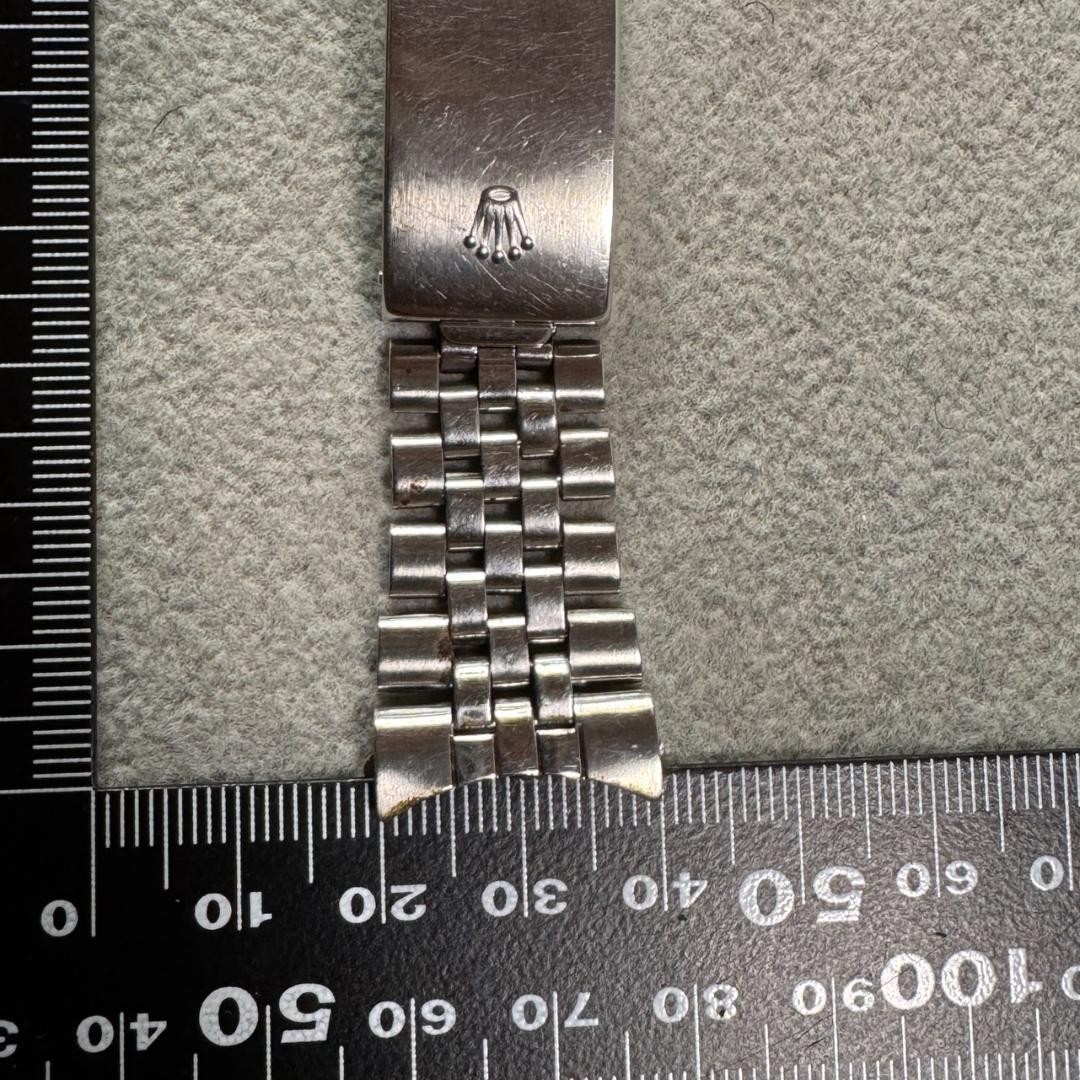 ROLEX Genuine Band Old Jubilee Bracelet 55 62510H Silver SS 20mm