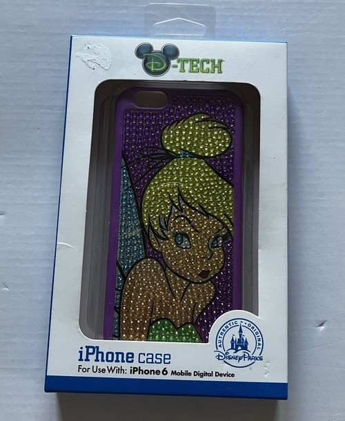 Disney Parks D Tech Tinker Bell iPhone 6 Case Rhinestone New In Package