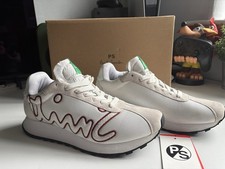 Paul Smith Seventies White Mesh Size 9 Boxed Men’s Trainers Vibram Sole