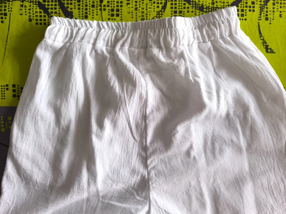 Pantalon Blanc Taille M Neuf - Photo 4/4