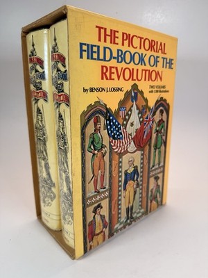 Benson Lossing Pictorial Field-Book of the Revolution 2 Vol Set 1972 Tuttle