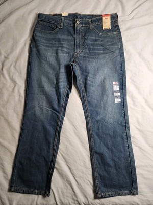 Levis 541 Athletic Taper Jeans Mens Size 38x30 Dark Wash High Rise Western NWT