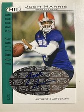 2004 SAGE HIT Autographs Emerald #A5 Josh Harris  🔥🔥🔥