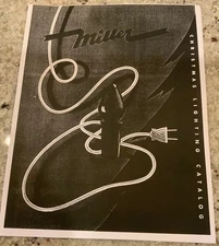 COPY 1953 MILLER CHRISTMAS LIGHTING CATALOGUE