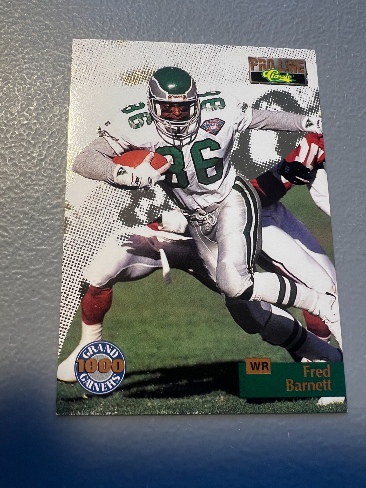 QTY: 1995 Classic Pro Line - Fred Barnett ( Eagles ) Grand Gainers #G-11