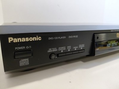Panasonic DVD-RV32 DVD/CD Player 192 kHz / 24bit Audio D/A